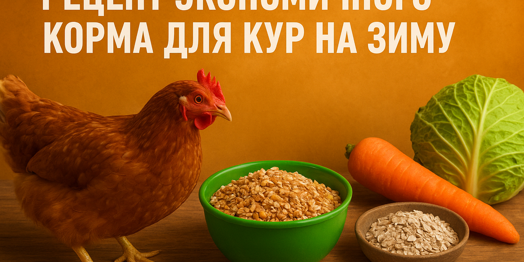 Экономичный зимний рацион для кур-несушек: мой проверенный рецепт