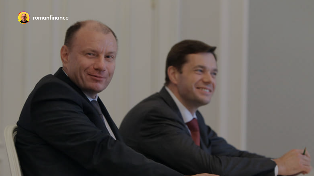 Владимир Потанин и Алексей Мордашов. Источник: Коммерсант