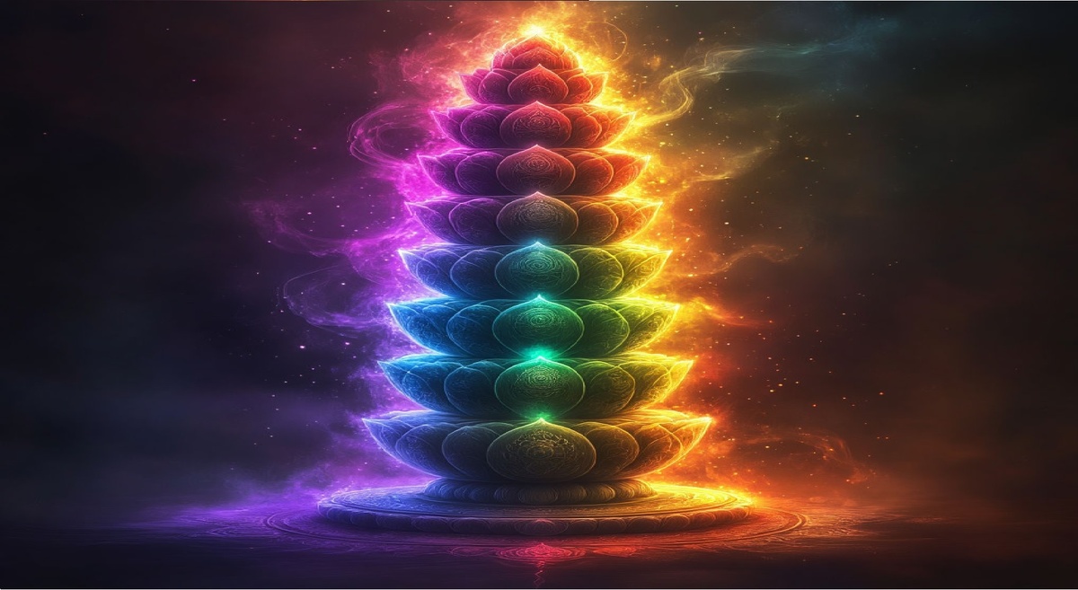 Человек, это 114 лепестков энергии.