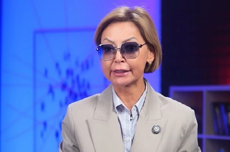 Гульнара Бажкенова. Скриншот из видео