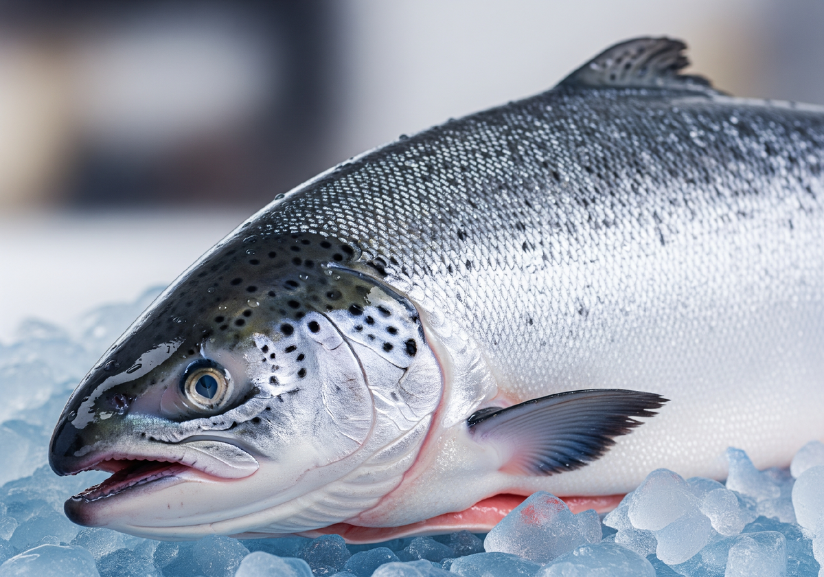 Подготовка лосося
