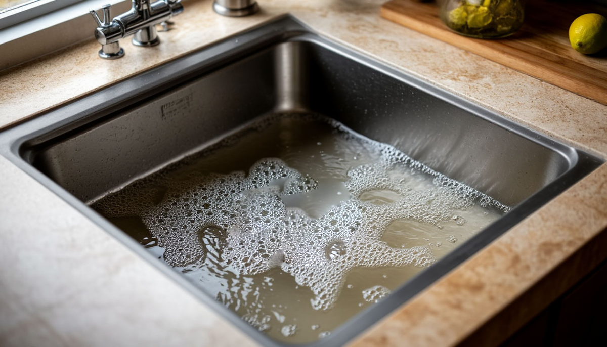 Причина засора, засоры в раковине на кухне