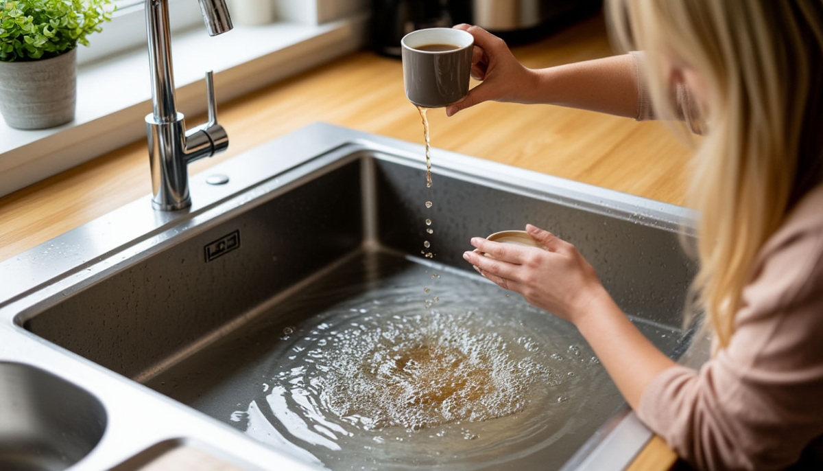засоры в раковине на кухне