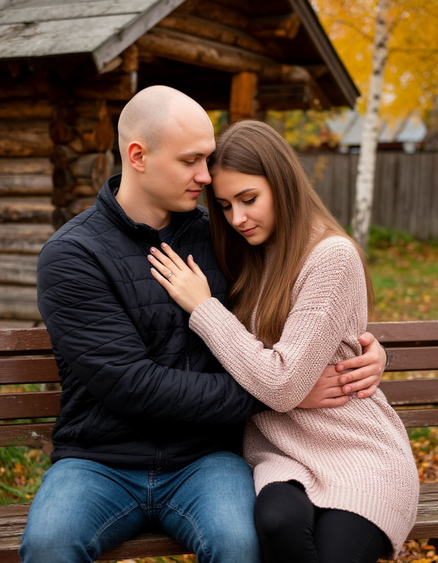 Василий с Леной картинка создана ИИ по описанию автора.