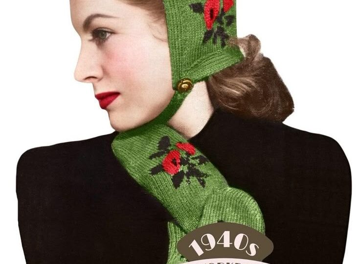 Вязаные ретро модели. Идеи модниц 20 века.