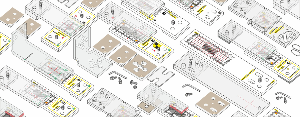 Сертифицированные российские маяки для наблюдения за трещинами. Серия ЗИ.