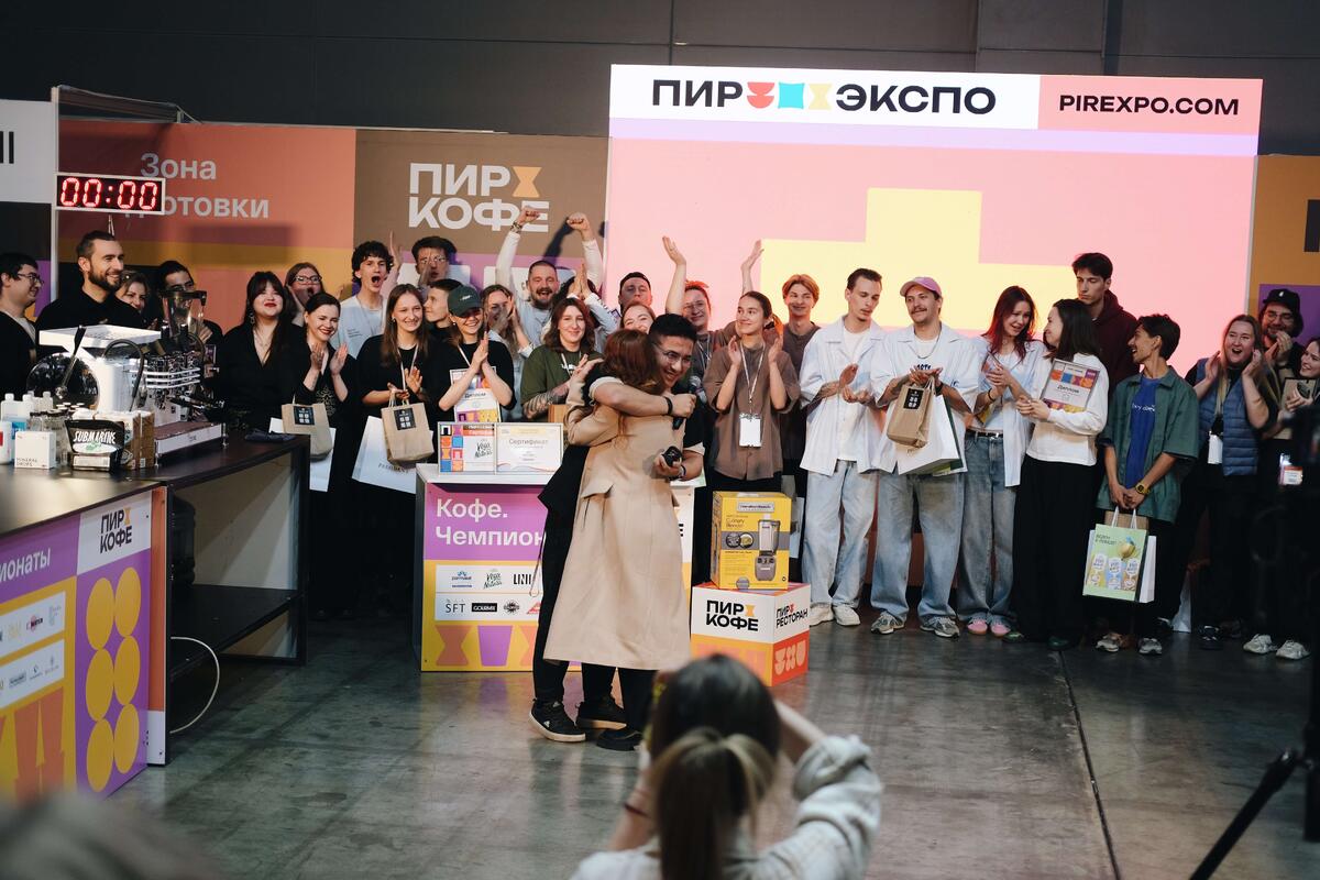В 2025 году PIR-COFFEE снова стала международной: зарубежные гости представляли свои продукты и выступали для гостей