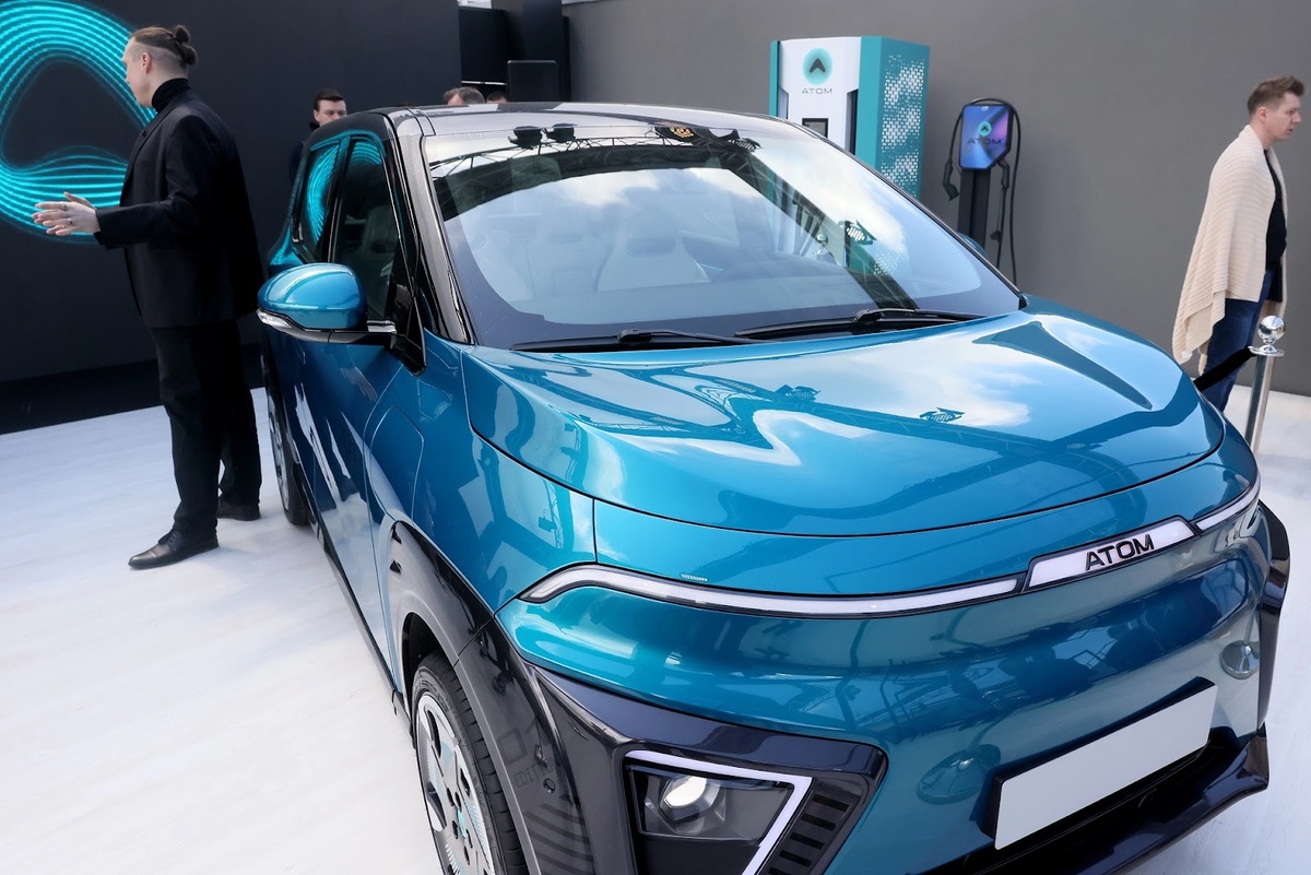 Российский электрокар «Атом» выходит на рынок
