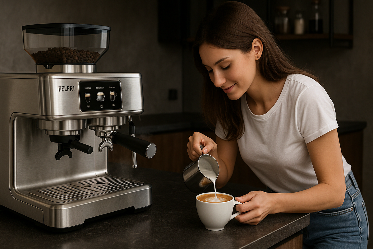 Какая хорошая кофемашина для дома с капучинатором