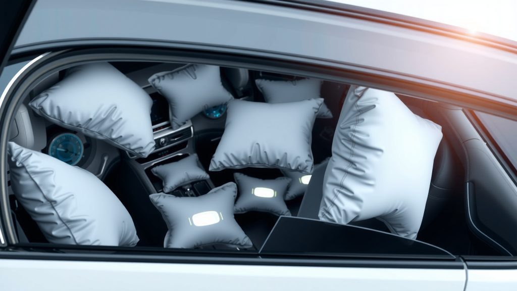    Какой седан 2025 имеет больше всего подушек безопасности?