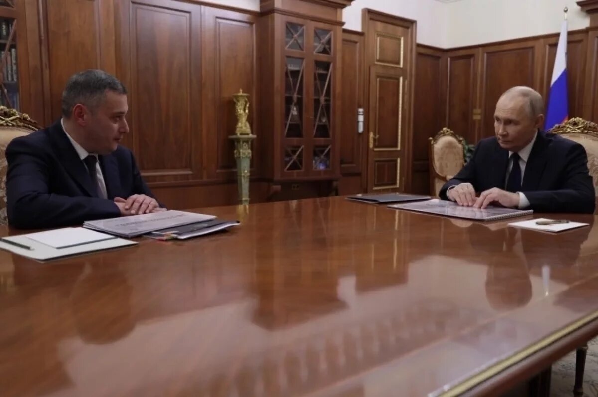    Путин указал на важность восстановления сельского хозяйства Курской области