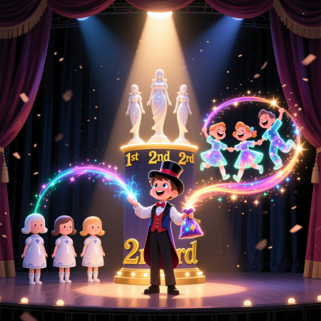 Один набор, три разных волшебства! Секрет комбинаторики в том, что мы выбираем и важен ли порядок.