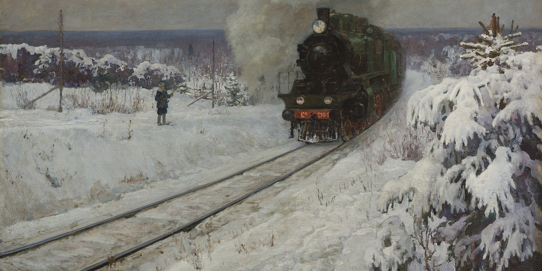 Железная дорога и живопись в жизни художника Леонида Борисовича Януша. Арт Маршрут.