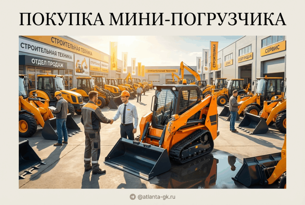 Мини-погрузчик - выгодное вложение для бизнеса