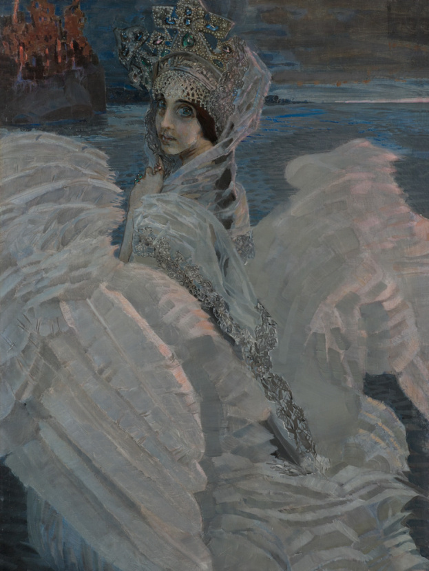 Картина М. Врубеля «Царевна Лебедь» (1900). Артикул на сайте ananasposter.ru: 111542