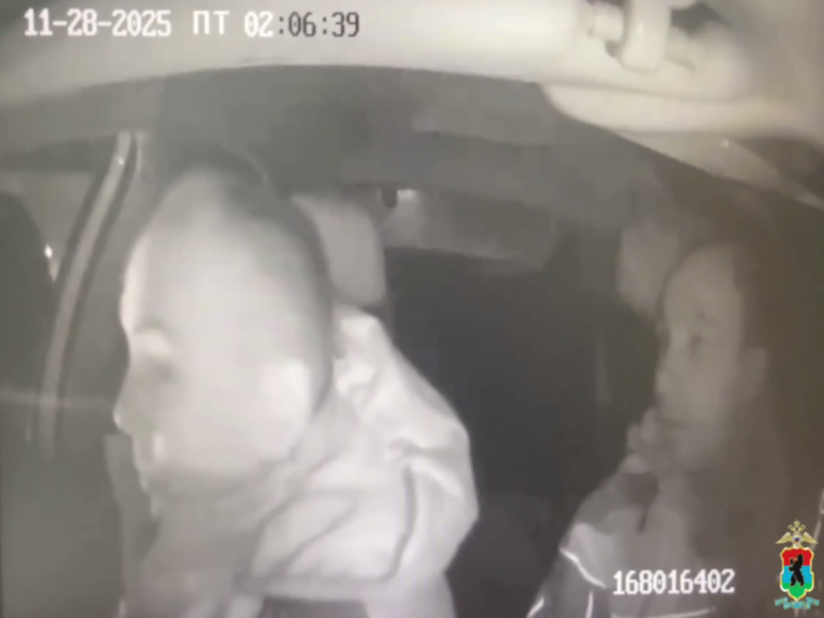    Скриншот видео МВД Карелии