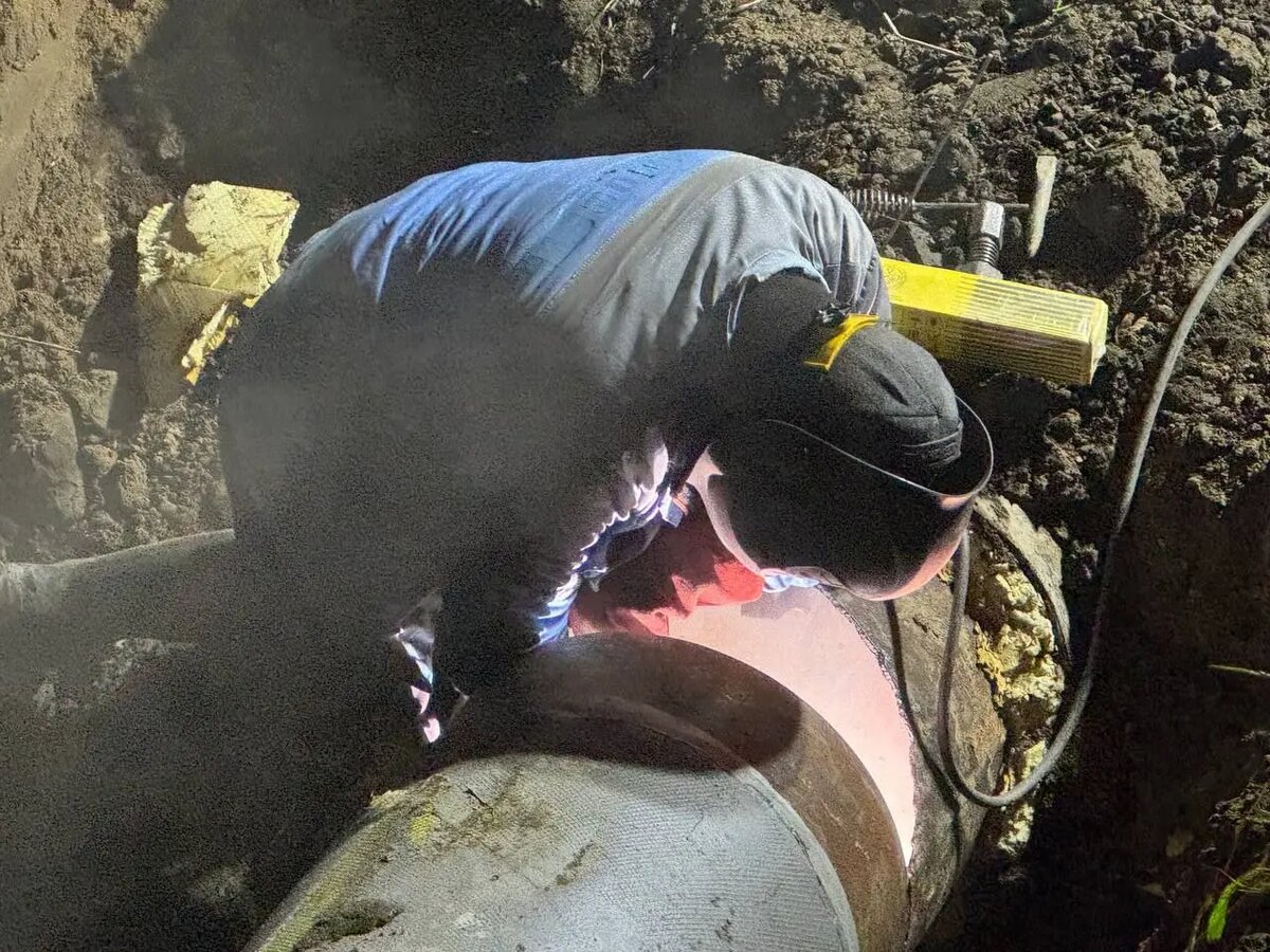    Улица Зины Портновой, дом 34/1. Фото: пресс-служба Теплосети