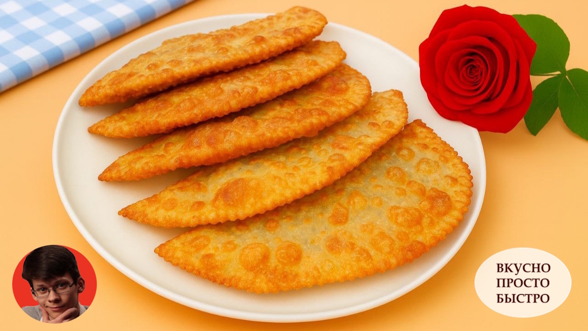 ЧЕБУРЕКИ С МЯСОМ- Вкусно Просто Быстро