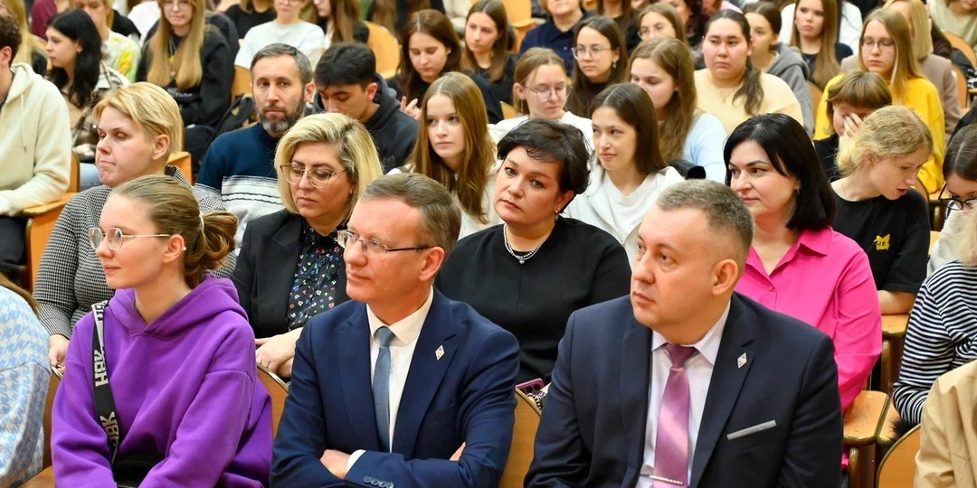 Глава Магнитогорска Сергей Бердников встретился со студентами МГТУ им. Г.И. Носова