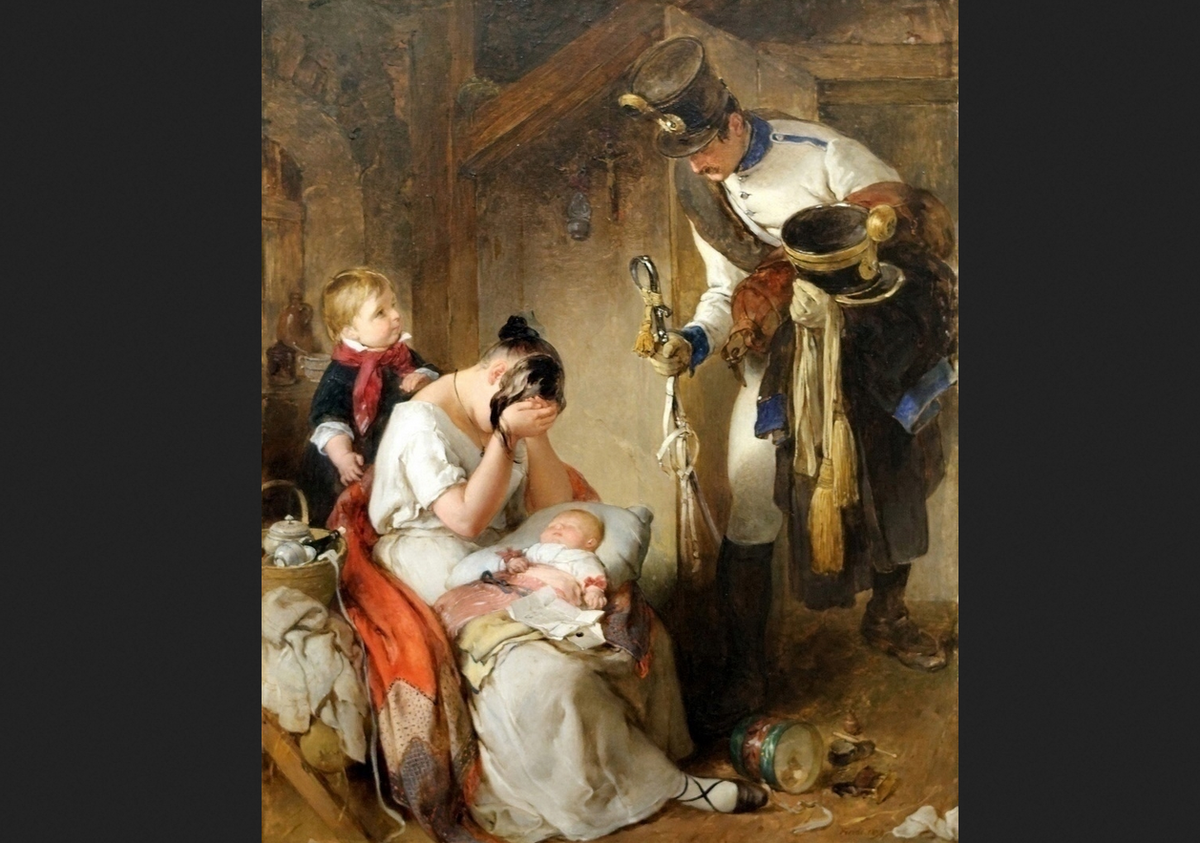 Питер Фенди. «Печальное известие», 1838 год 