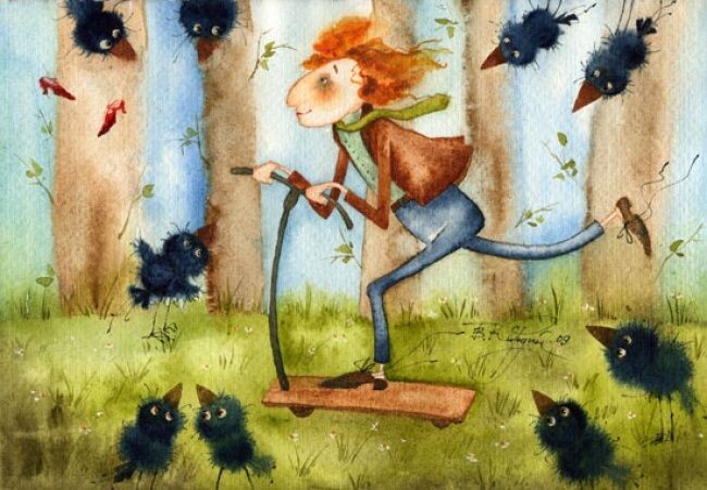 Художница Виктория Кирдий