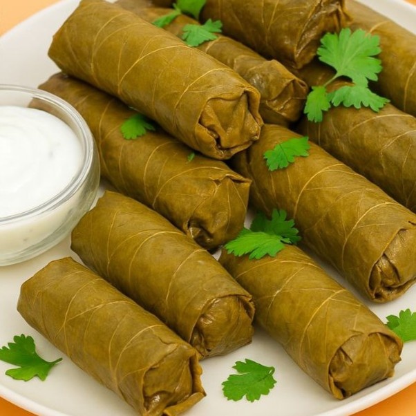ДОЛМА В ВИНОГРАДНЫХ ЛИСТЬЯХ - Вкусно Просто Быстро