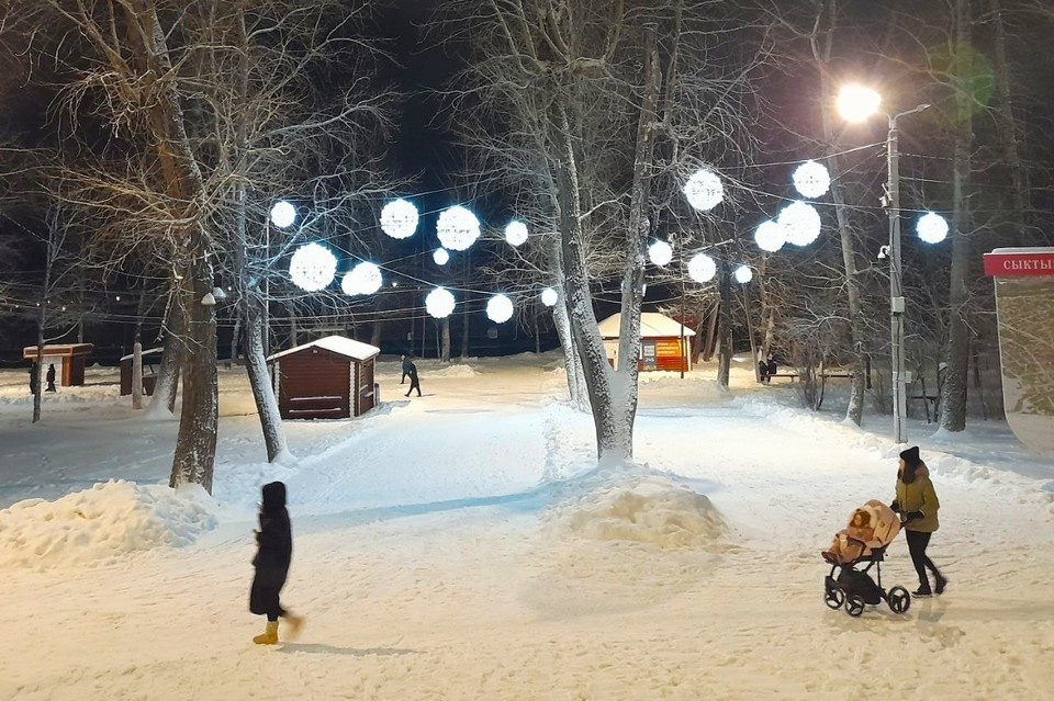    Сыктывкар становится светлее. Ольга САВЕНКО