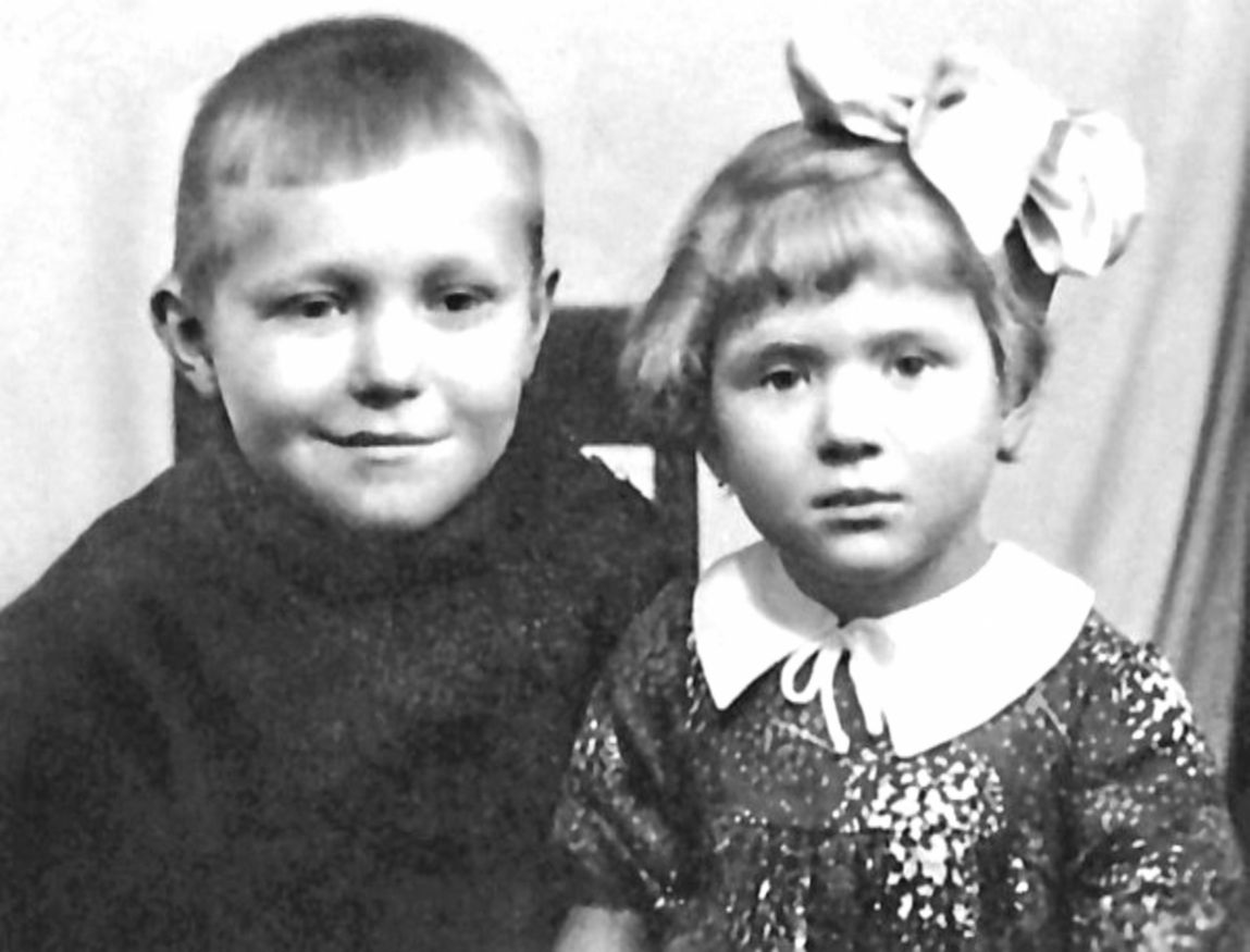 Галина с братом