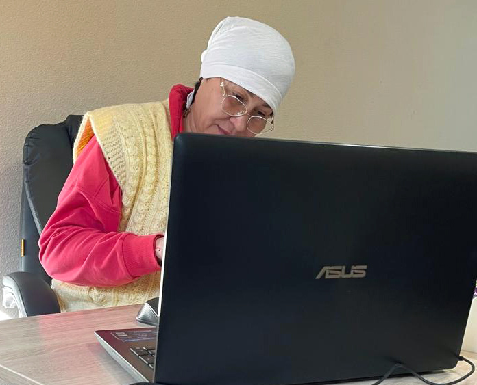 В ООО «Анжела» рабочее место оборудовали для Марины Скороходовой