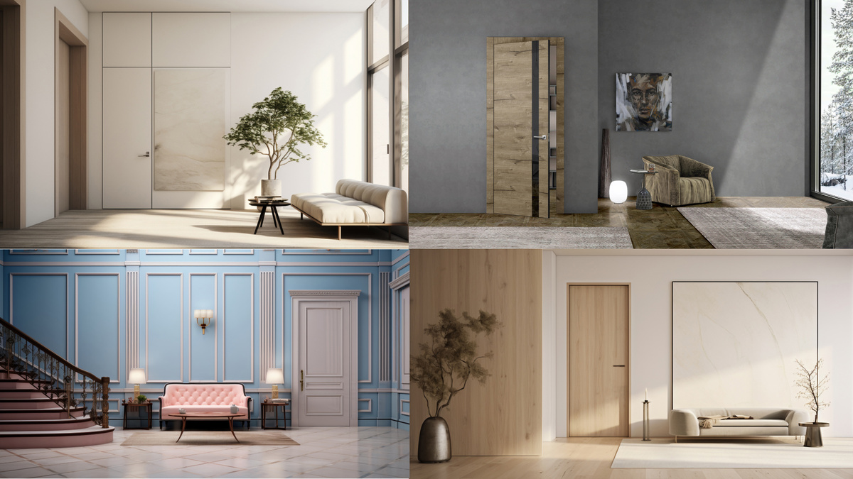 Как подобрать межкомнатные двери под стиль интерьера