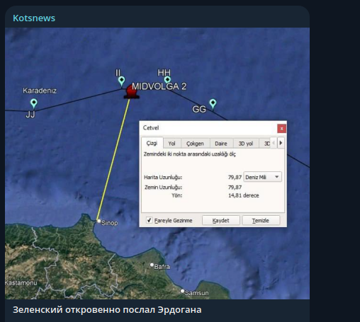    Фото: скриншот Telegram/Kotsnews