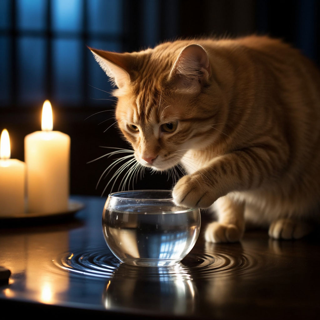 Он проводит древний ритуал, смысл которого забыли даже священники. Только ваш кот помнит этот код.