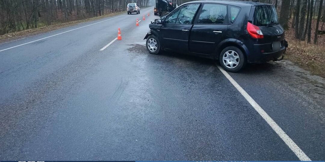 В Речицком районе в ДТП пострадала водитель легкового автомобиля