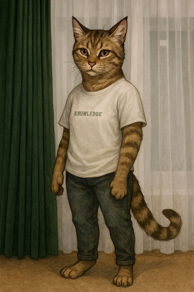 Меня ИИ видит кошкой