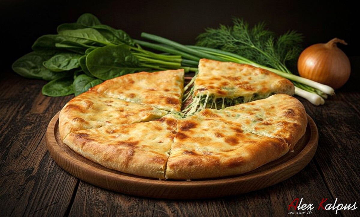 Хачапури со шпинатом: традиционный рецепт из Грузии