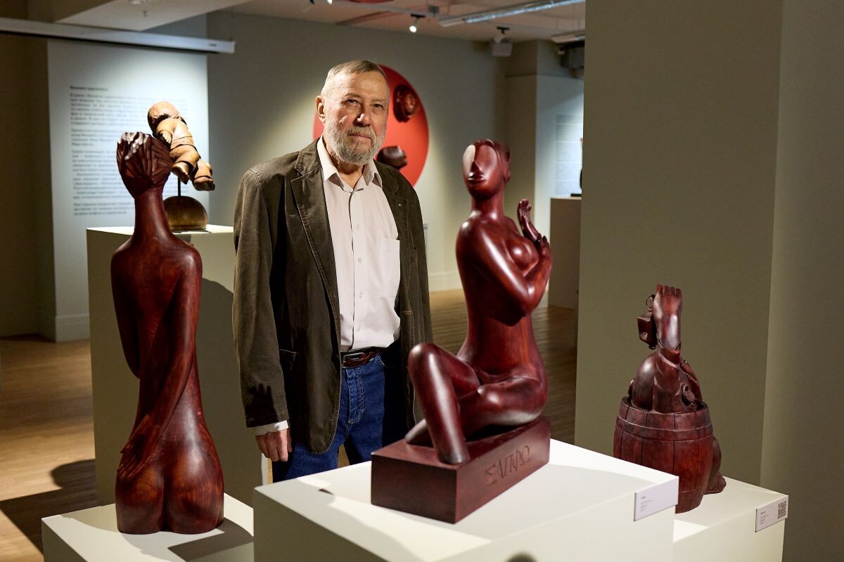 Выставка объединила лучшие работы скульптора за последние 30 лет.