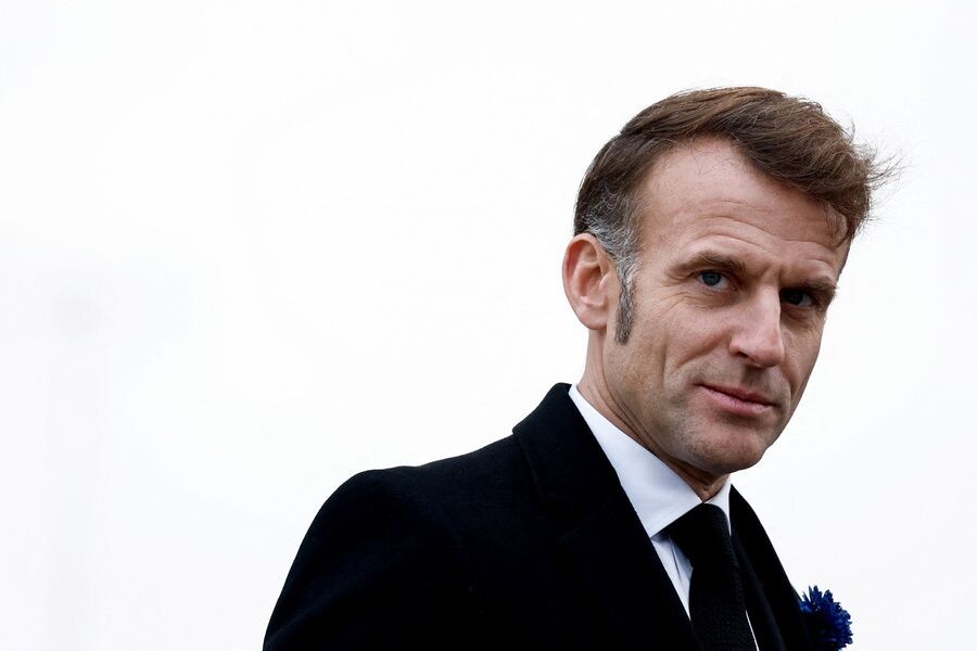    Президент Франции Эммануэль Макрон / Источник: © BENOIT TESSIER/POOL/EPA/ТАСС