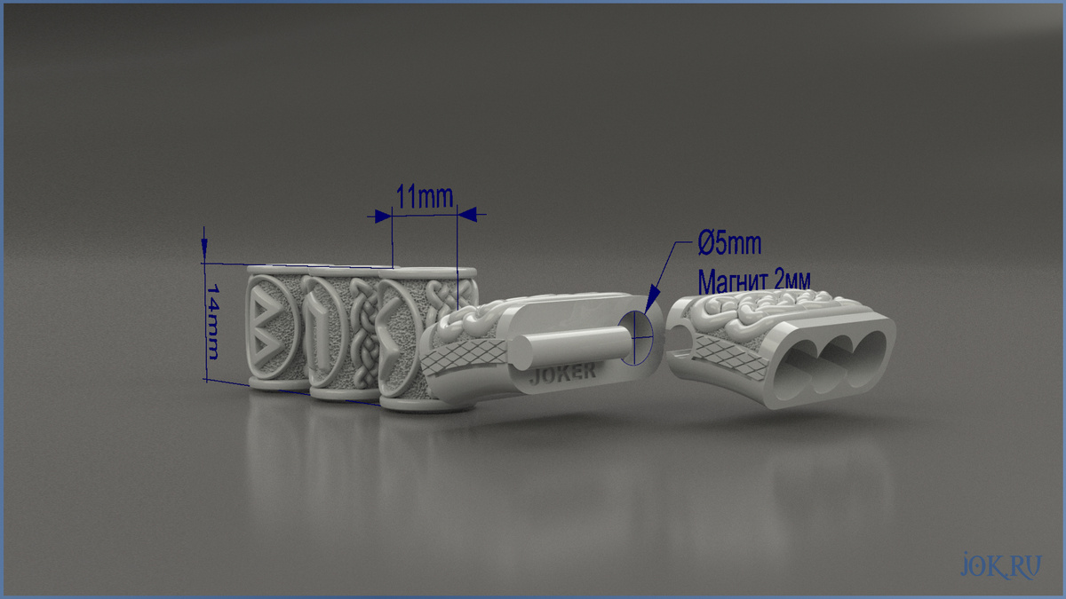 Эксклюзивные браслеты с рунами: натуральная кожа и природные бусины. Закажите свой в Joker‑Studio