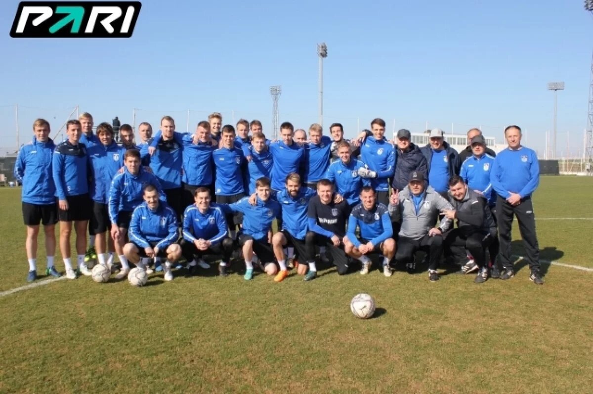    Команда «Шинника» ушла в отпуск