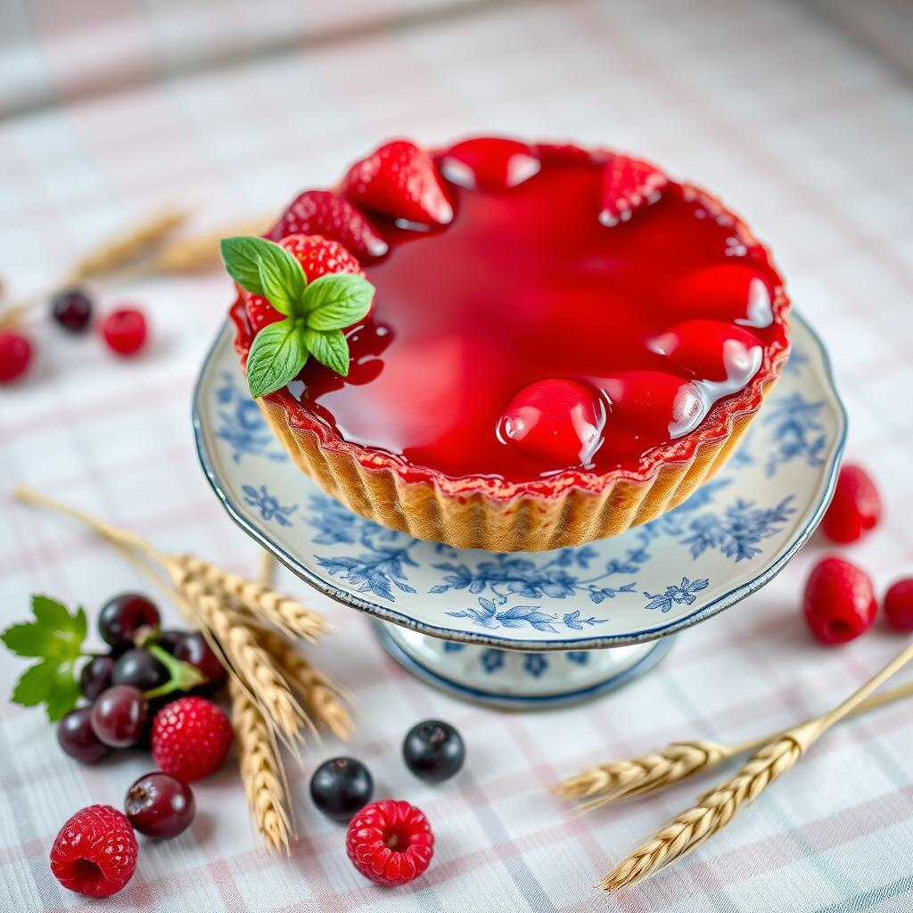 Ягодный тарт