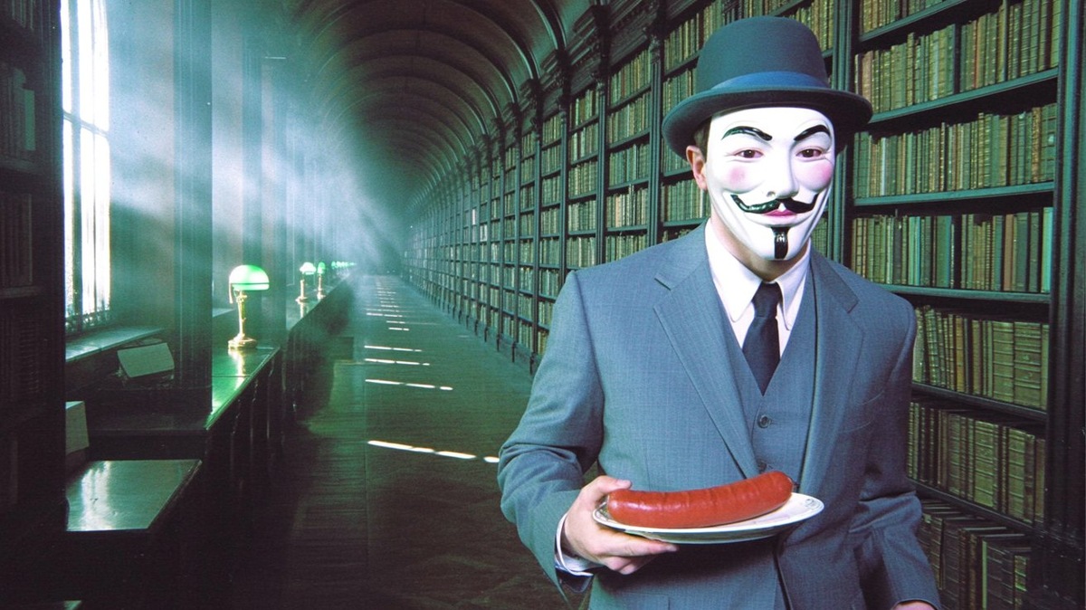 Мистер Никто пришёл в библиотеку в поиске непереписанных источников