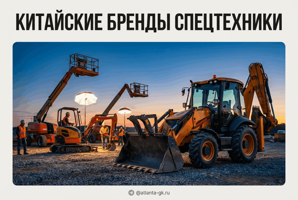 Надёжные китайские бренды спецтехники в 2025 году