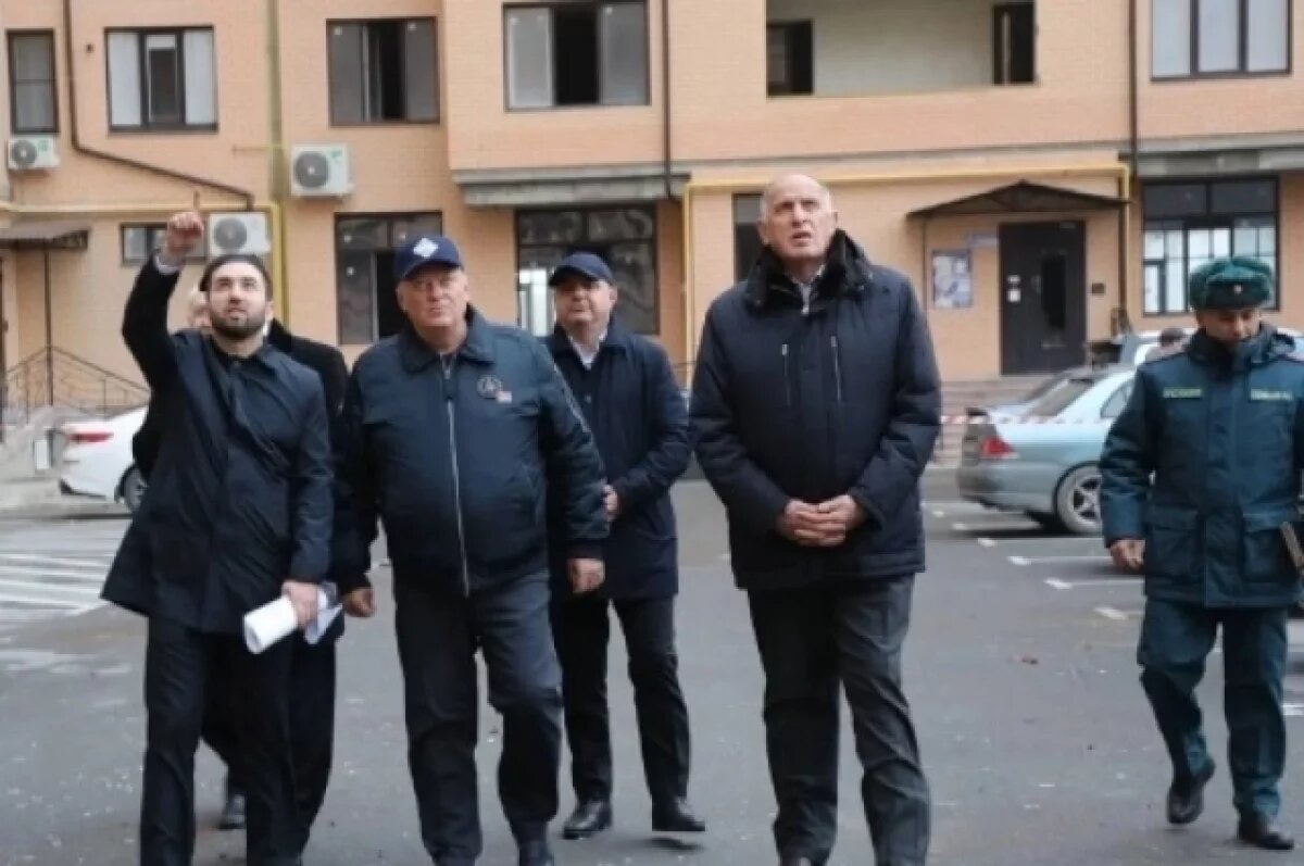    Пострадавший от атаки беспилотников дом восстановят в Каспийске