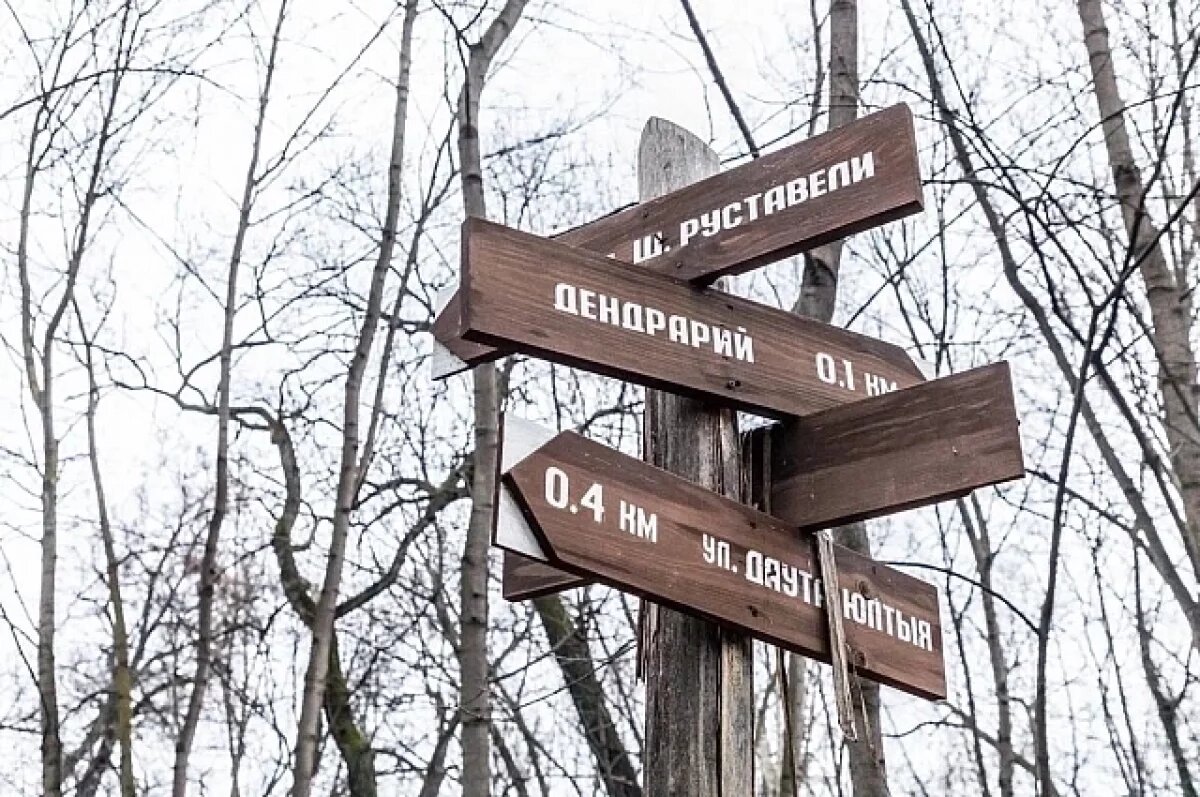    Мэр Уфы показал итоги благоустройства Непейцевского дендропарка