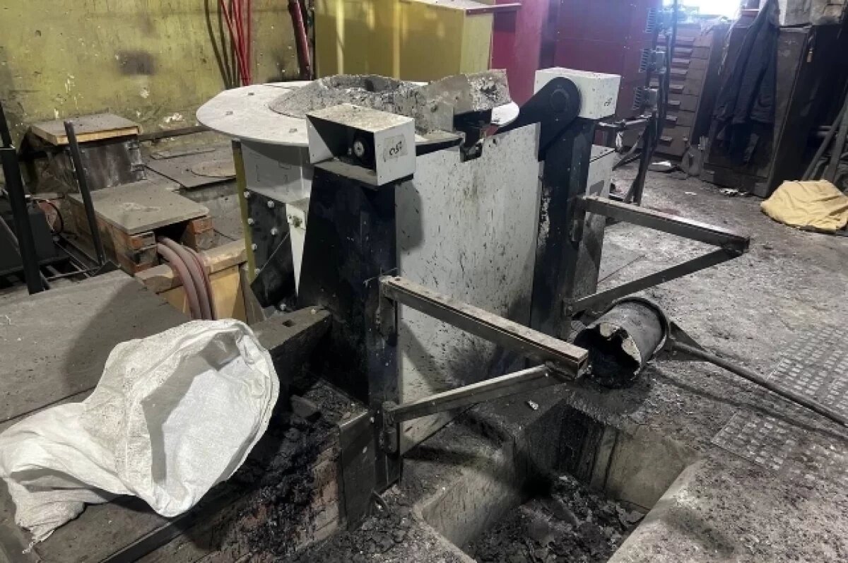    Лопнувшее сито стало причиной взрыва в литейном цехе под Новосибирском