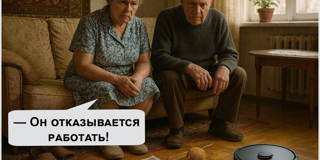 Умный пылесос оценивает нашу жизнь на тройку с минусом