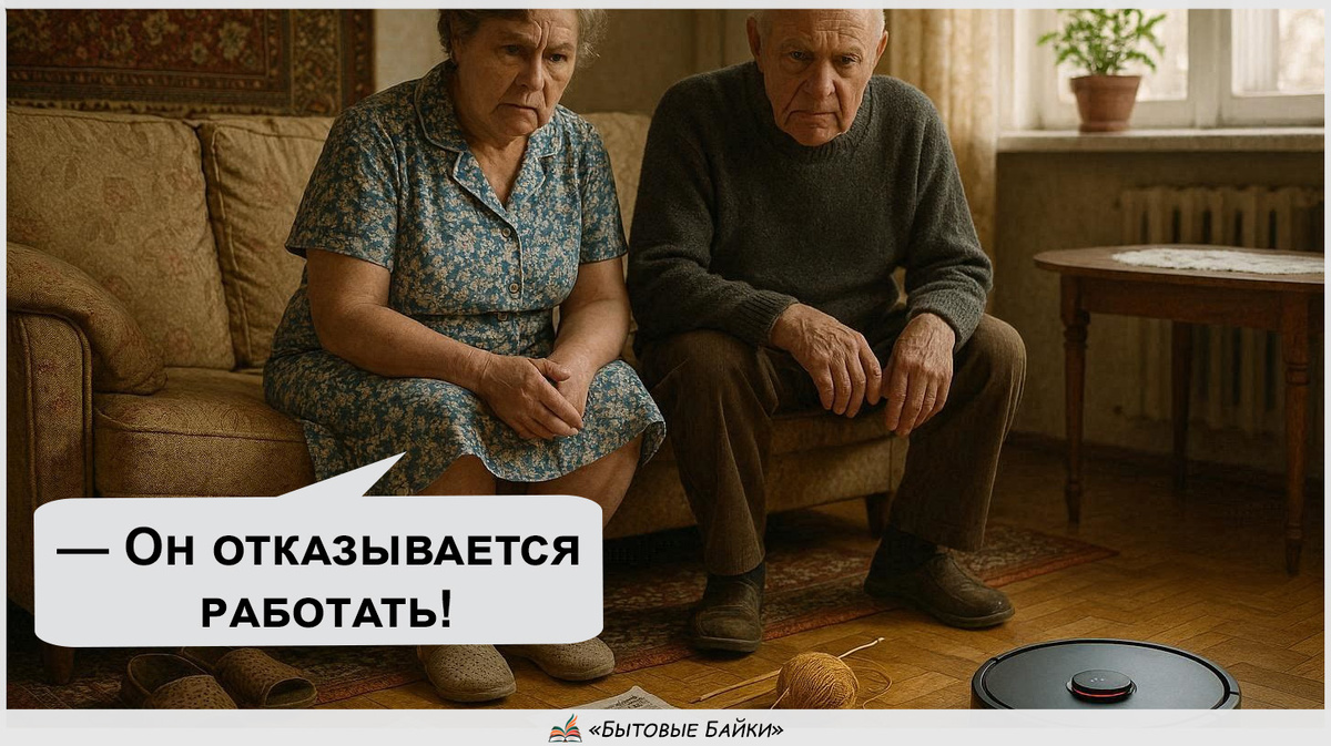 Умный пылесос оценивает нашу жизнь - Рассказ