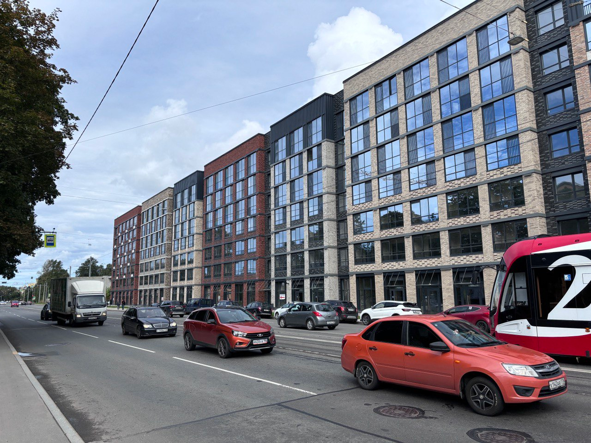 Новостройка недалеко от Елизаровской.