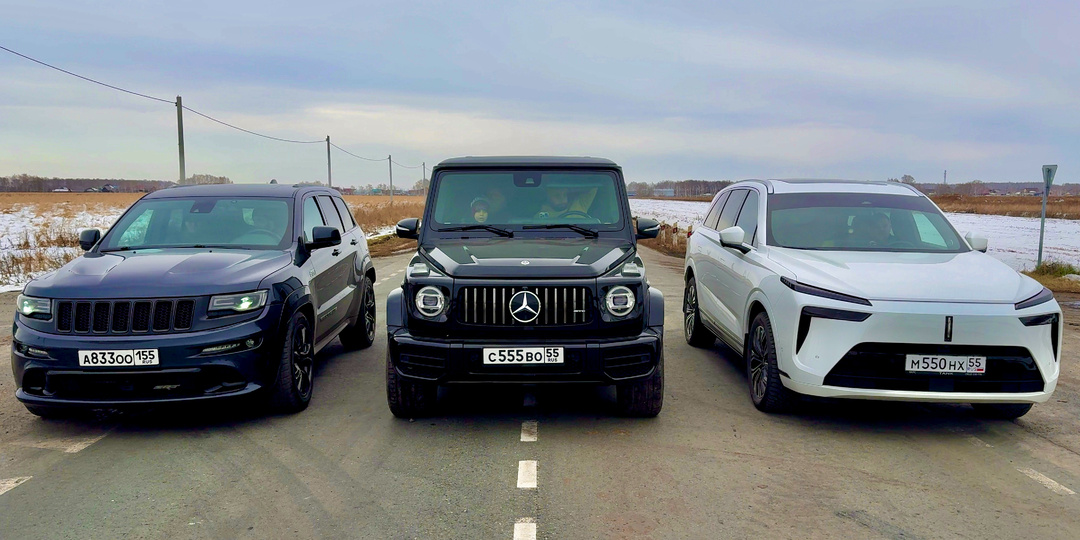 ЗВЕРСКИЙ Jeep SRT v КУЛЬТОВЫЙ AMG G63 и КИТАЙСКИЙ Wey 07
