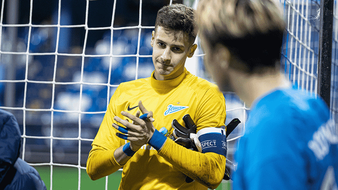    Богдан Москвичев.Анна Мейер ФК «Зенит»